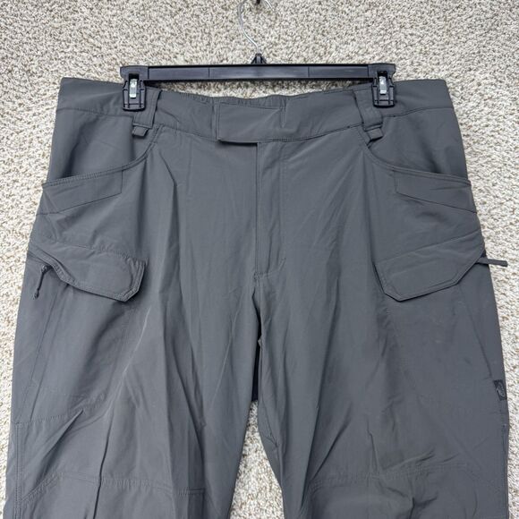 Helikon-Tex Mens OTP Pants Mens 40x30 Gray Outdoor Tactical Lightweight Stretch - Picture 2 of 13